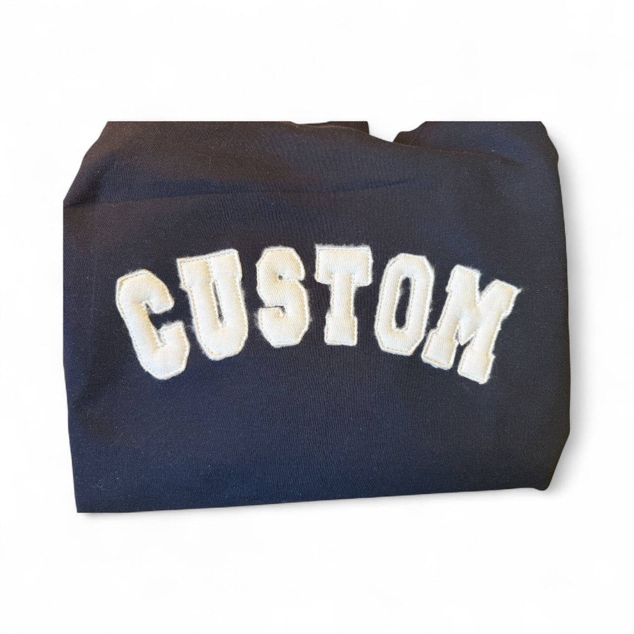 Sweatshirt on Sweatshirt Appliqué