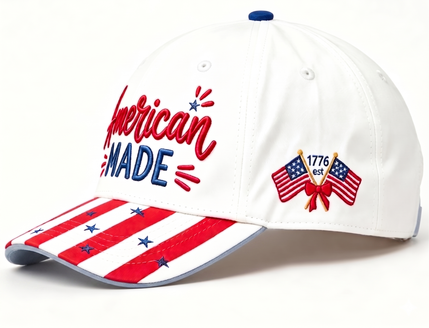 PREORDER American Made Hat – Patriotic Embroidered Hat - Ships 6-27
