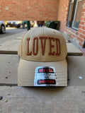 LOVED 3D PUFF WITH TEXTURE TRUCKER CAP