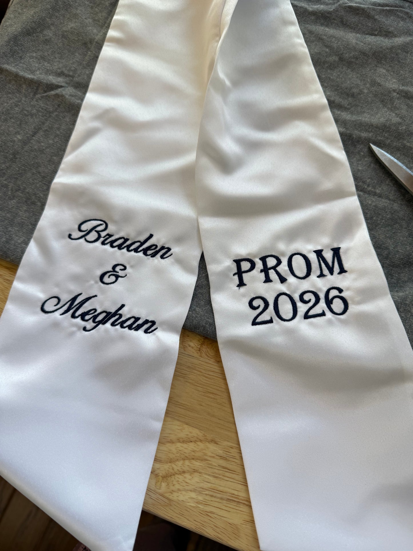 ^^^ CUSTOM^^^ Prom Bouquet Ribbon