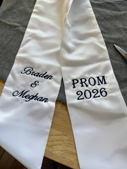 ^^^ CUSTOM^^^ Prom Bouquet Ribbon
