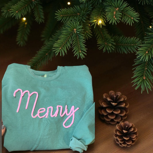Merry Yarn Comfort Colors Sweatshirt