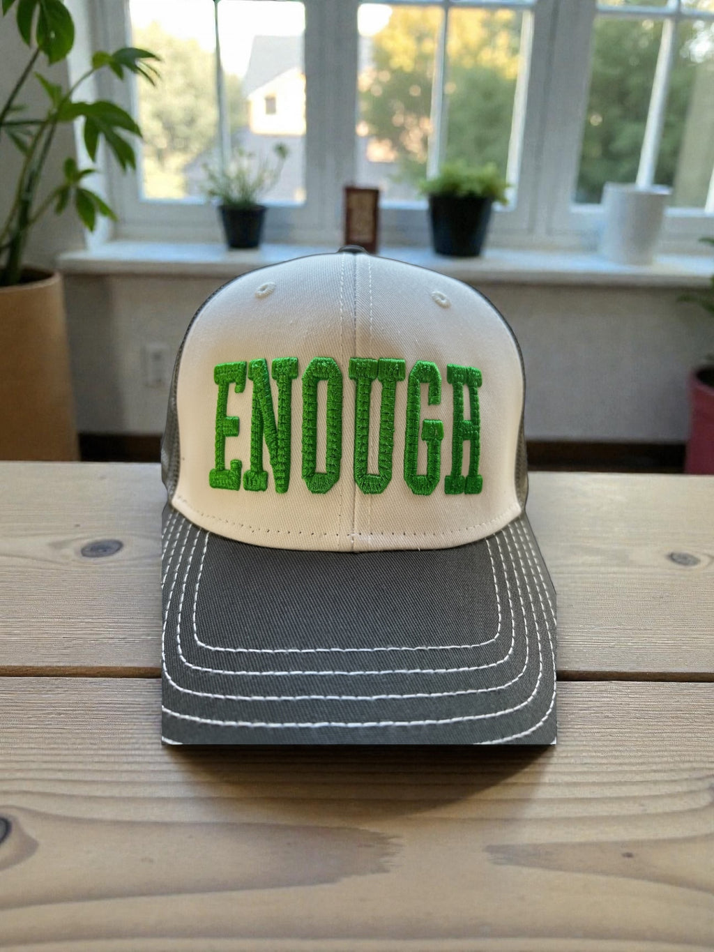 Enough 3D TRUCKER CAP WITH TEXTURE PUFF