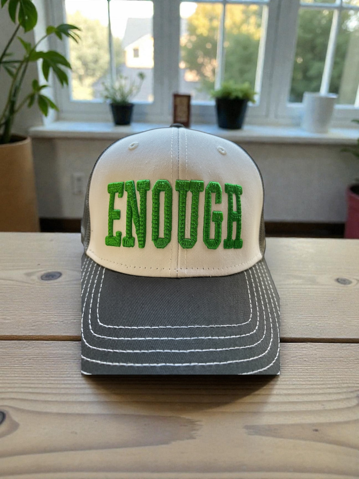 Enough 3D TRUCKER CAP WITH TEXTURE PUFF