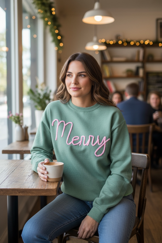 Merry Yarn Comfort Colors Sweatshirt