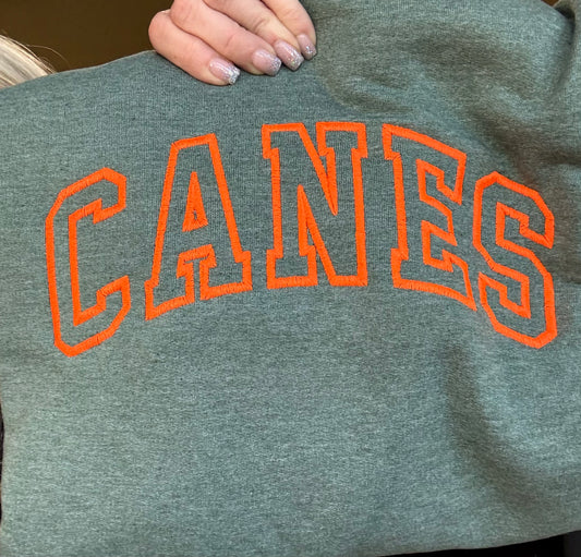 Canes UM sweatshirt