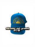 Golden Sunrise Embroidered Foam Trucker Hat