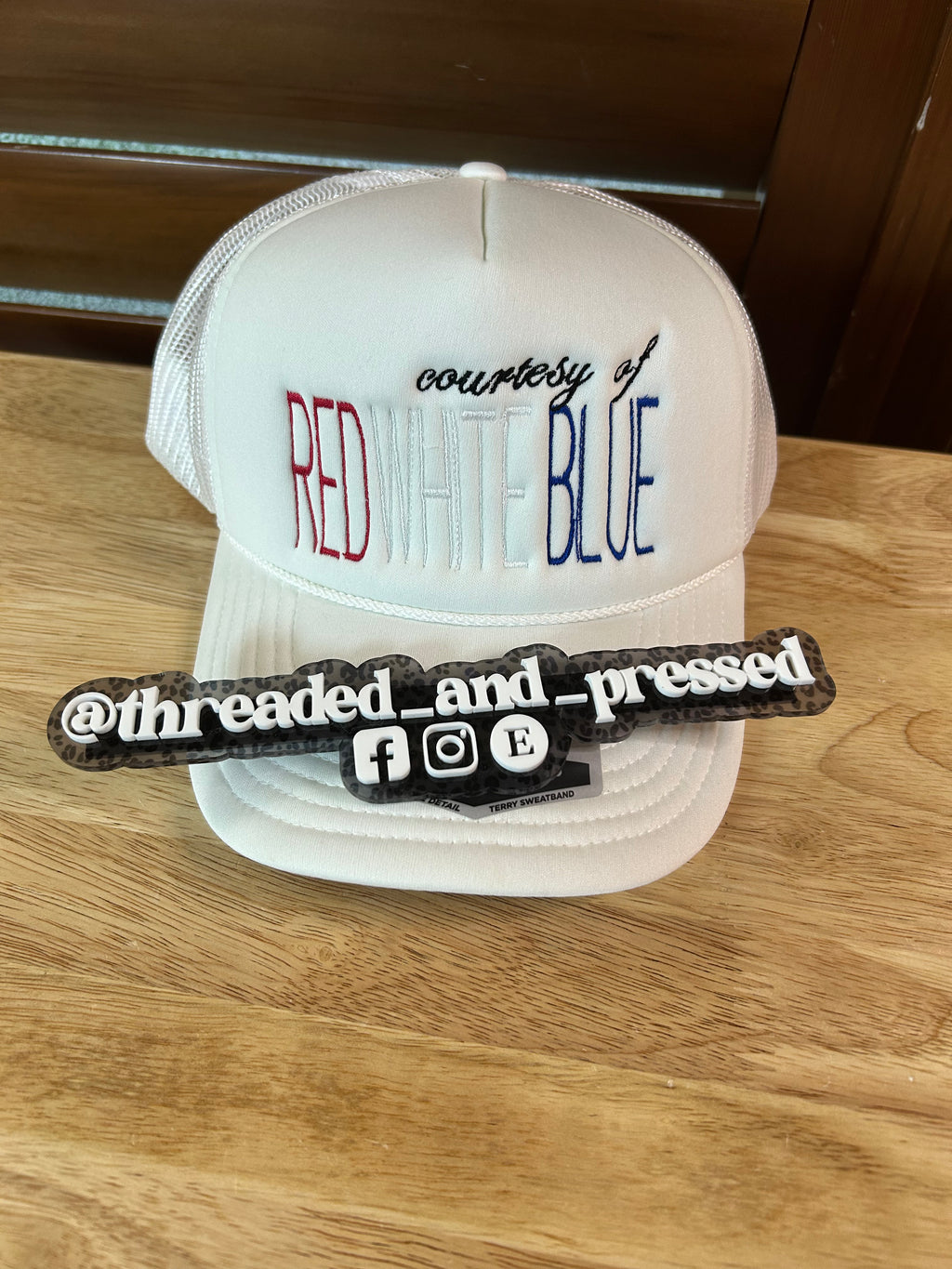 Courtesy of Red White & Blue Cap – Patriotic Foam Snapback Hat
