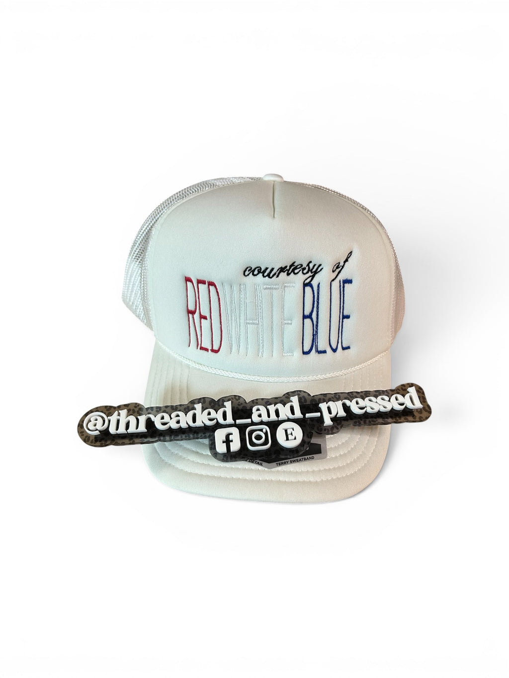 Courtesy of Red White & Blue Cap – Patriotic Foam Snapback Hat