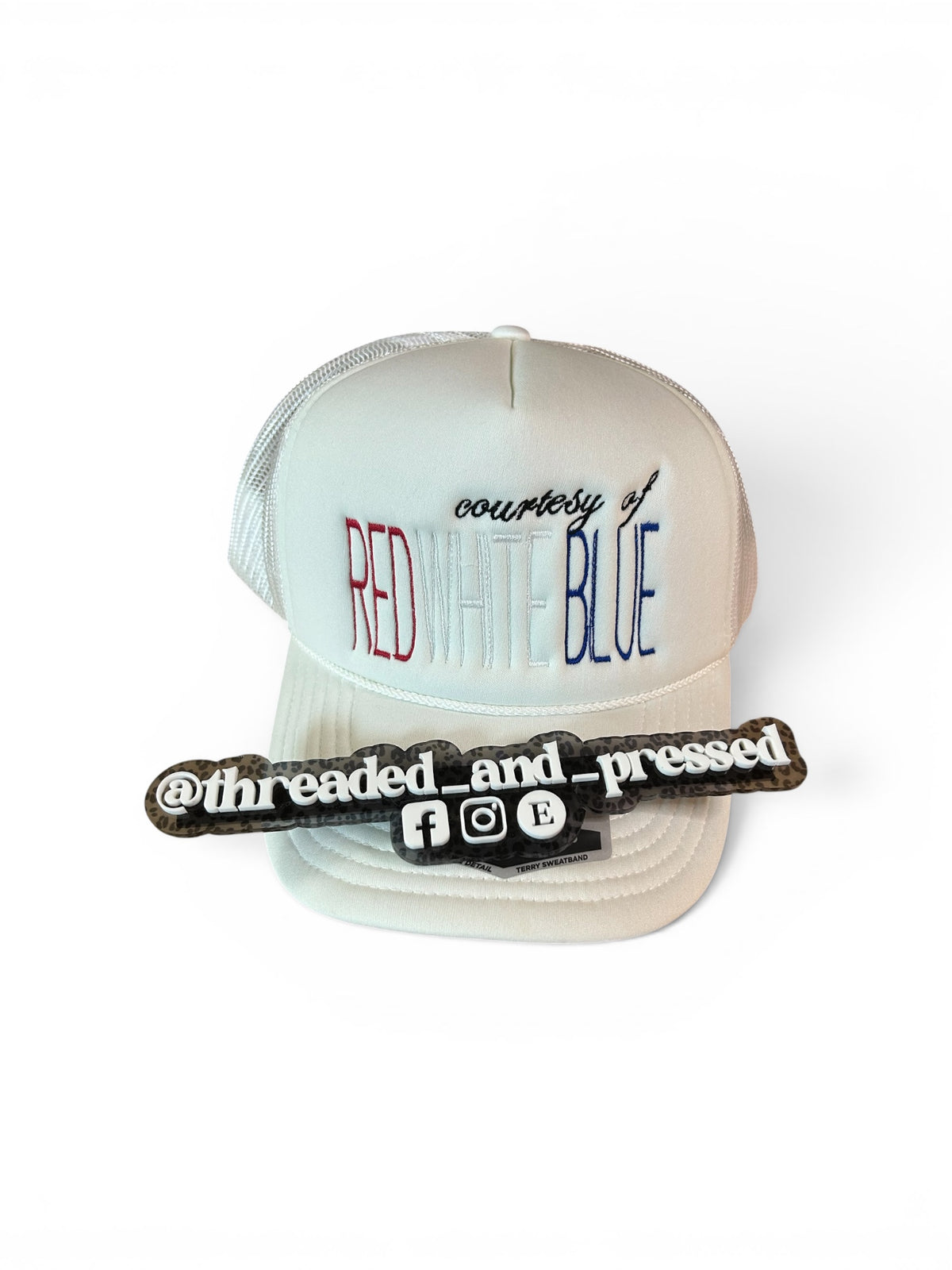 Courtesy of Red White & Blue Cap – Patriotic Foam Snapback Hat