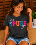 San Antonio neon glitter colors Basketball tee! Finals Shirt  **** YOUTH