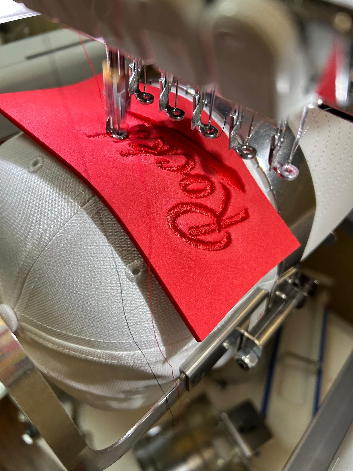 Rockstar Script 3D Puff Embroidered Richardson Performance Hat | Custom Team, School Spirit & Game Day Cap