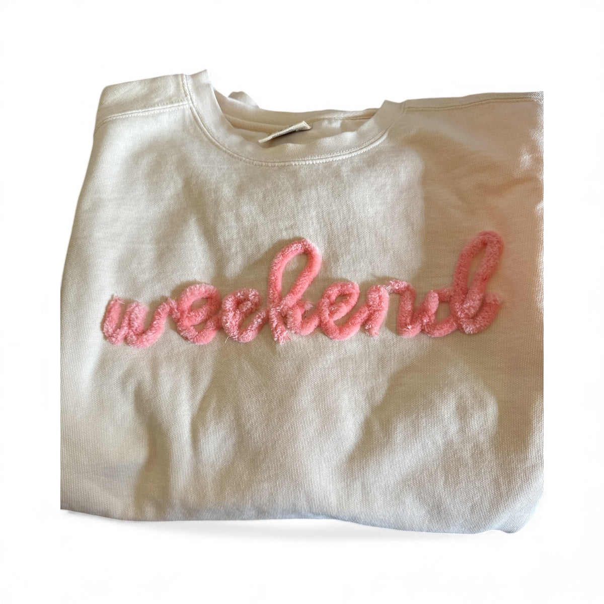 Weekend yarn embroidery