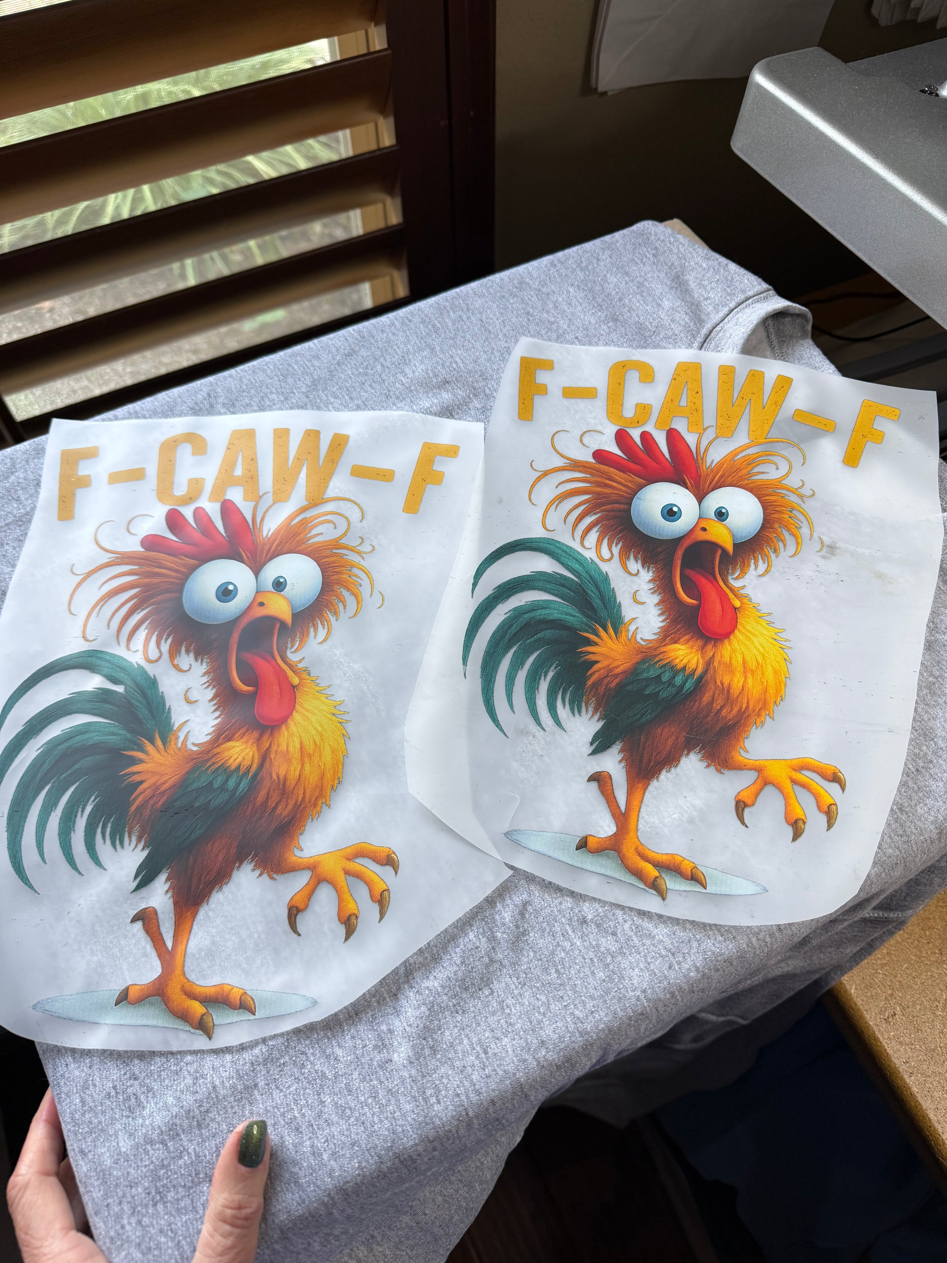 F- Caw-F sweatshirt