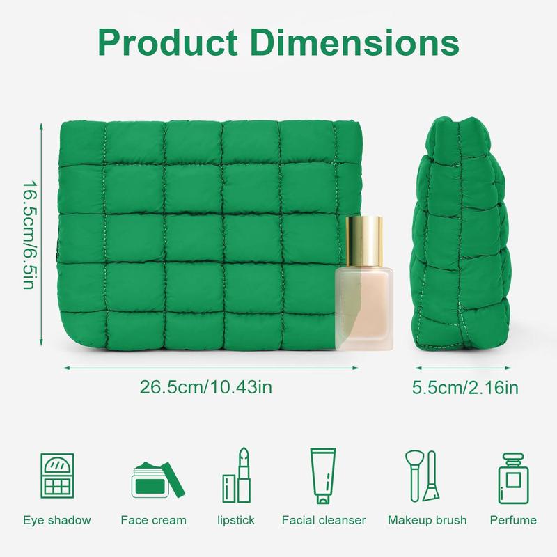 CUSTOM*****Large quilted Puff pouch CLUTCH