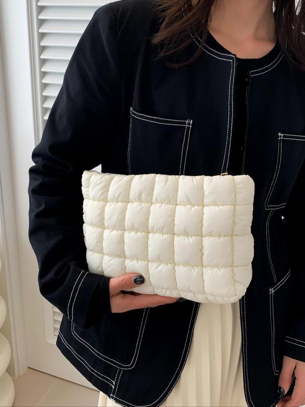 CUSTOM*****Large quilted Puff pouch CLUTCH