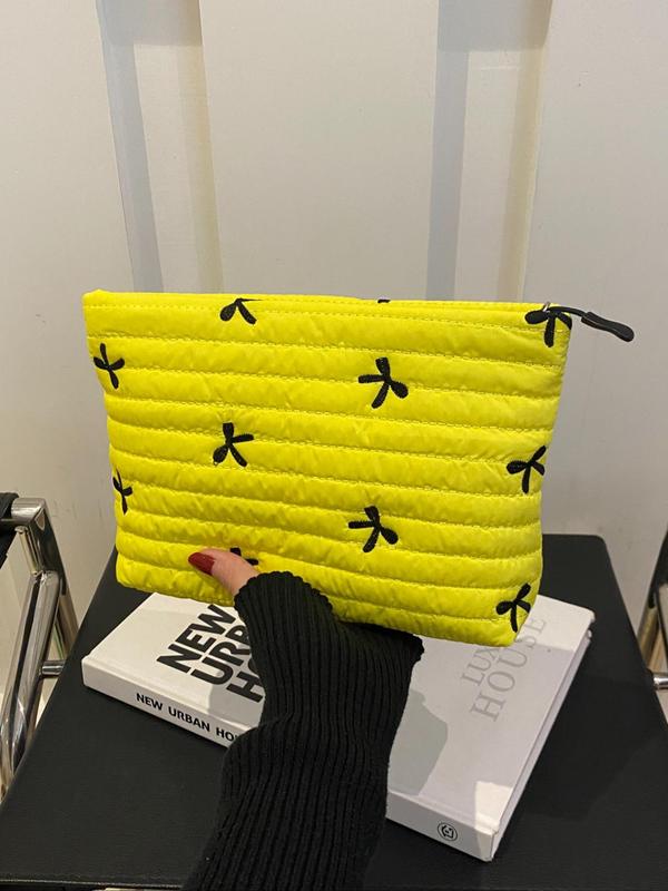 CUSTOM*****Large quilted Puff pouch CLUTCH