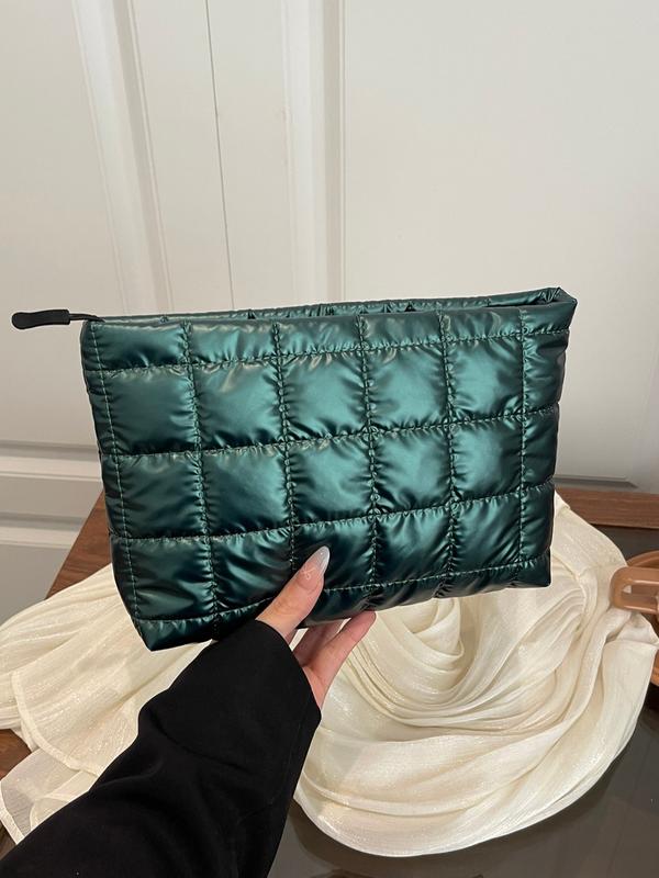 CUSTOM*****Large quilted Puff pouch CLUTCH