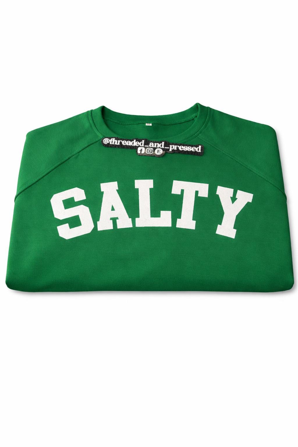 Salty - long sleeve Distressed print Tee- Beach- sweatshirt- island - sandy