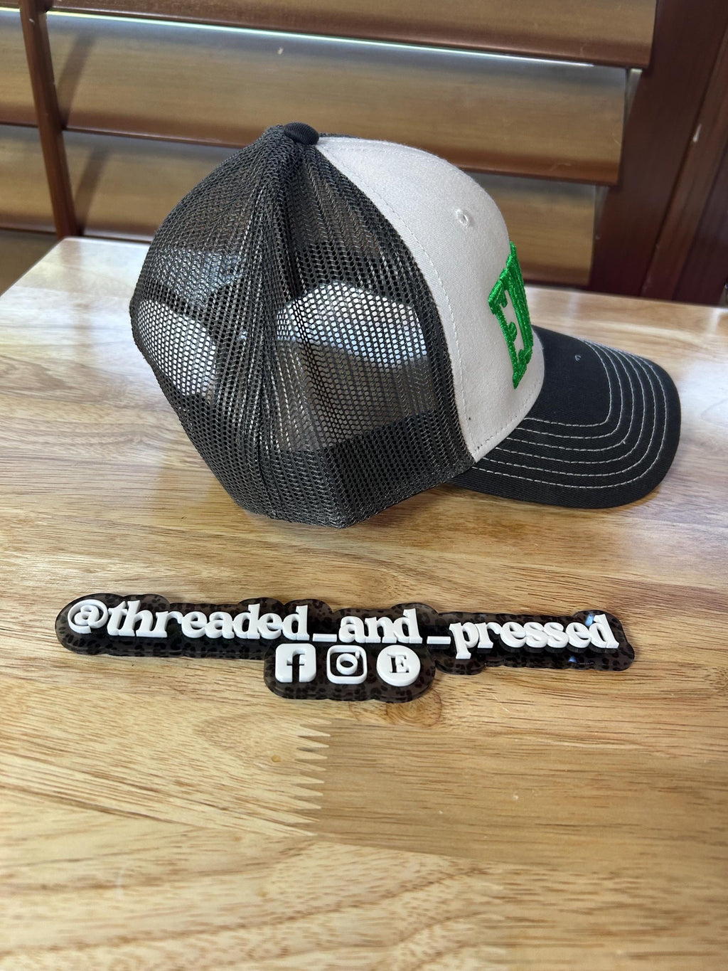 Enough -  Taxtured - 3D puff- embroidered cap - self worth