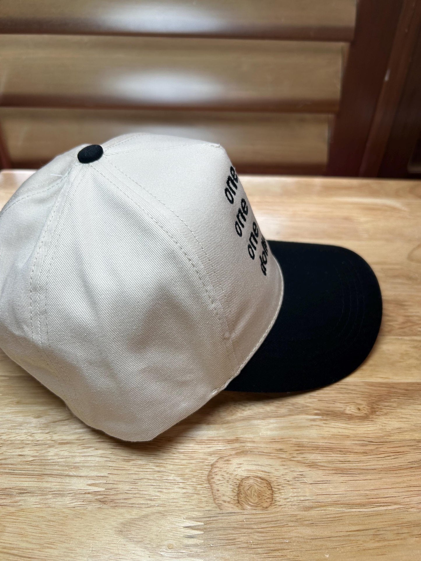 Custom Embroidered One kid sports  - Cap -hat- travel teams - baseball - funny -soccer - volleyball - cheer -dance- gymnastics