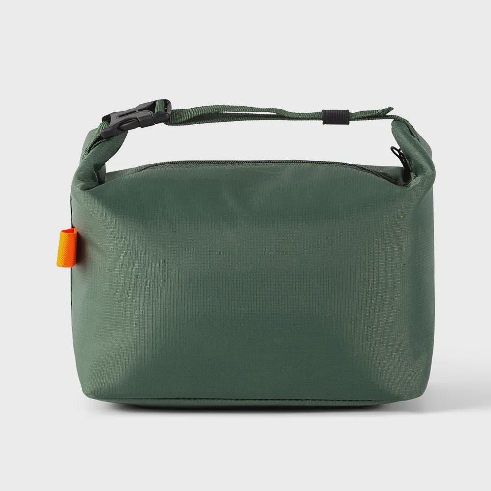CUSTOM - Insulated Oxford cloth lunch bag with - Buckle closure  -Wide- large capacity - Picnic  kids - work - Bento- box pouch- PRESALE++