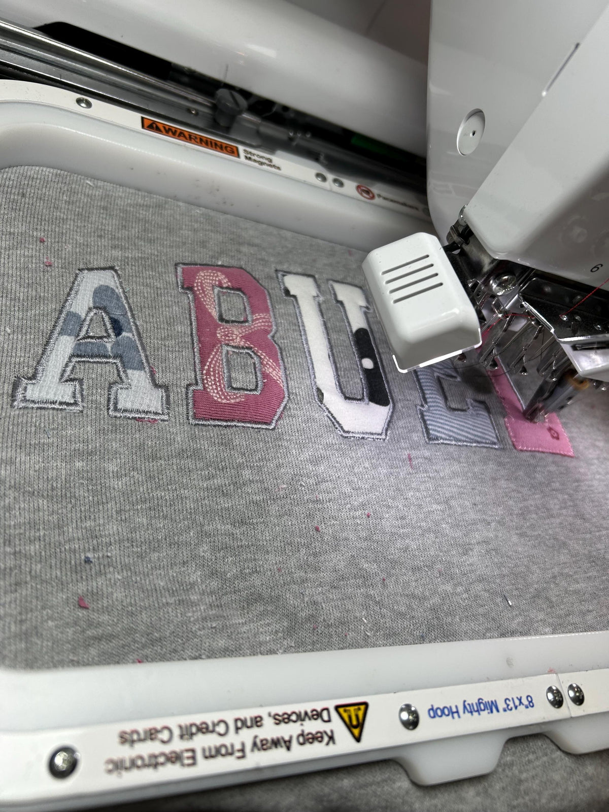 Custom - Baby Clothes Keepsake Sweatshirt | Memory Sweatshirt Made from Baby Clothes | Custom Baby Onesie Applique | Personalized Gift