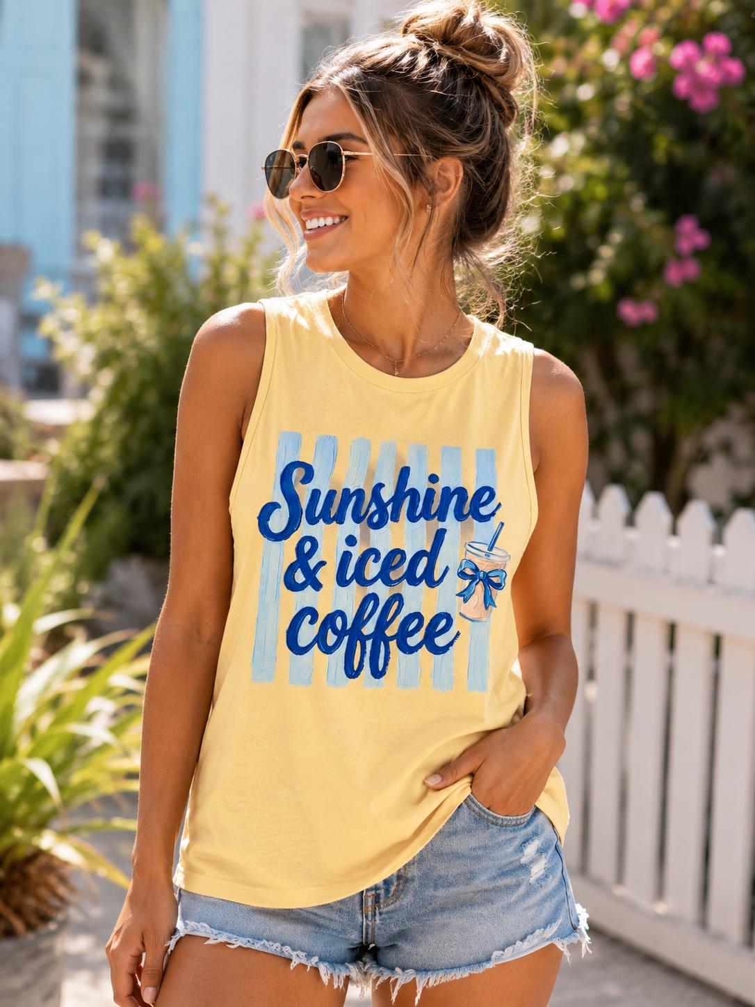 Summer - fresh designs - Comfort Colors- Tank Top | Summer Graphics Tank | Beach Tank | Christian Tank | Coffee Tank | Cute Womens Tank Top