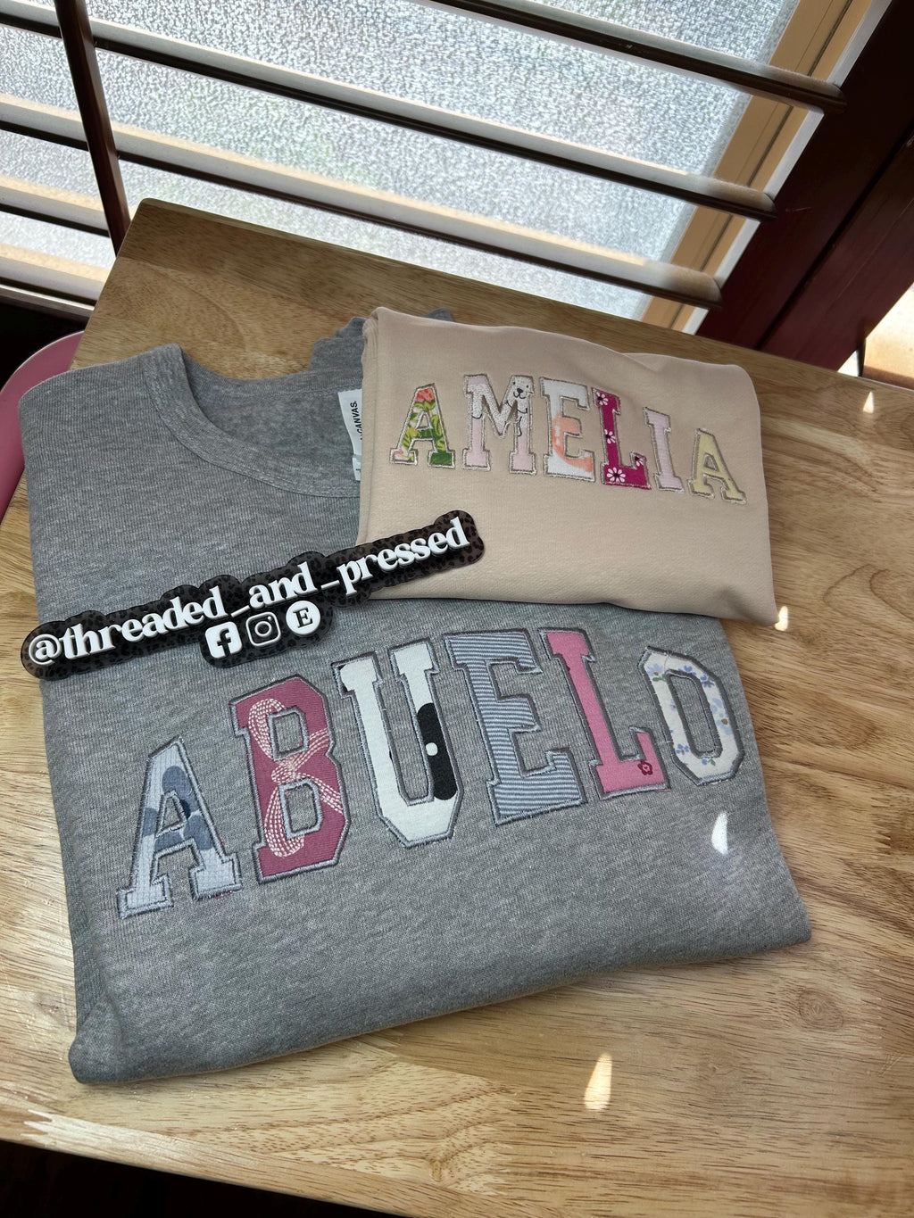 Custom - Baby Clothes Keepsake Sweatshirt | Memory Sweatshirt Made from Baby Clothes | Custom Baby Onesie Applique | Personalized Gift