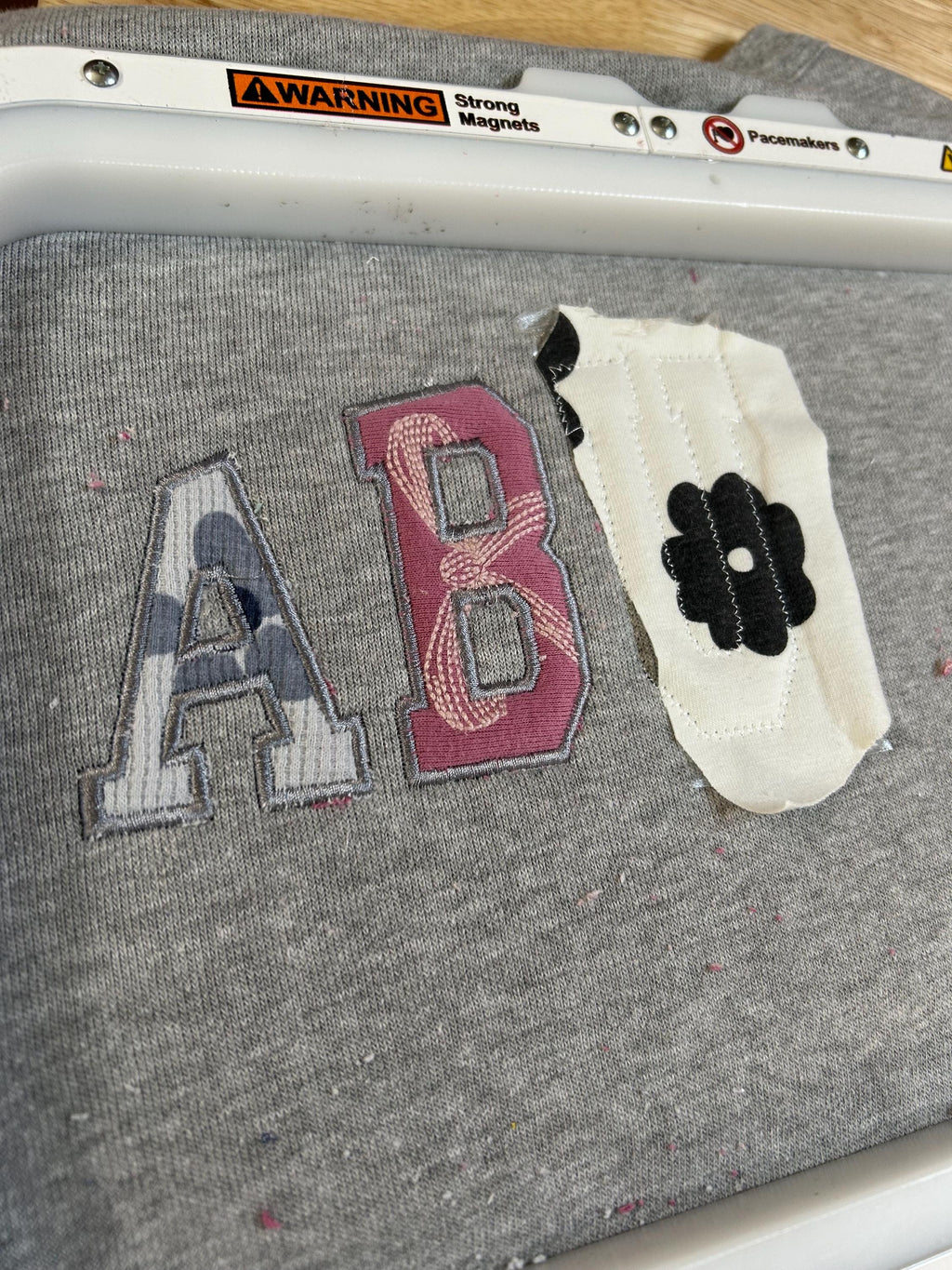Custom - Baby Clothes Keepsake Sweatshirt | Memory Sweatshirt Made from Baby Clothes | Custom Baby Onesie Applique | Personalized Gift