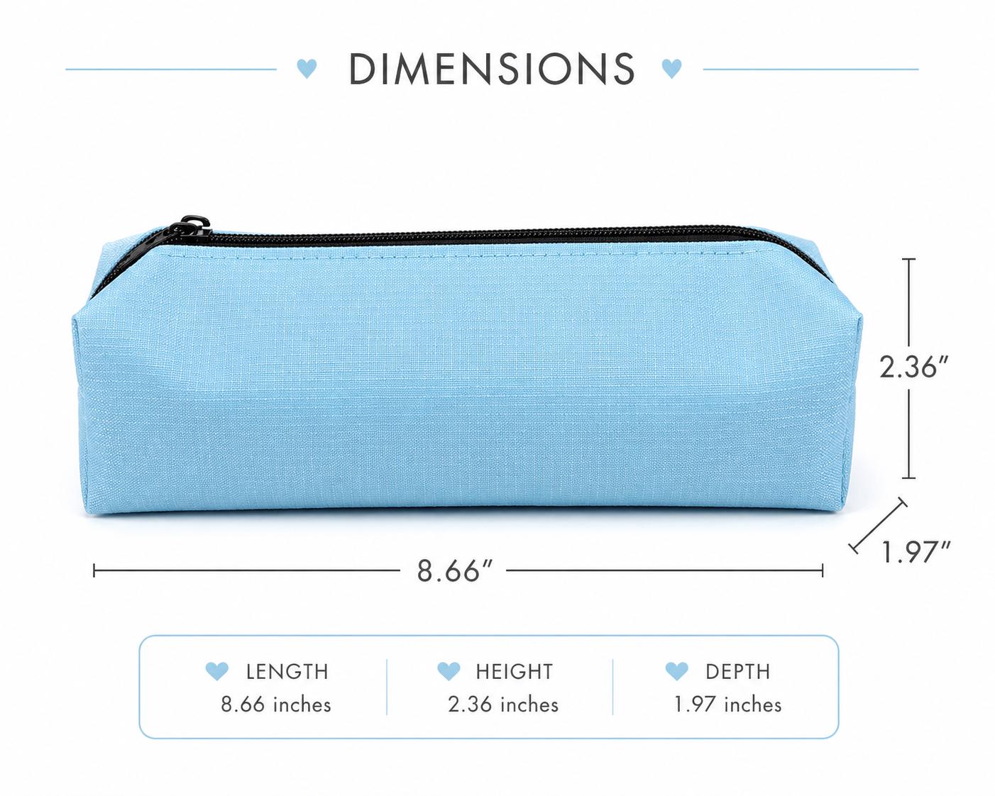 Personalized Pencil Pouch | Custom Pencil Case | Back to School Supplies | Teacher Gift | Student Organizer | School Accessories
