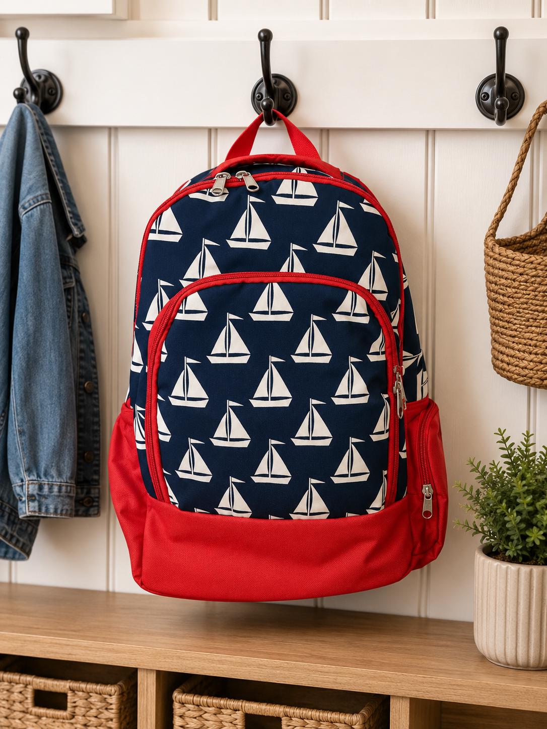 Personalized  Backpack | Custom Kids School Backpack | Monogram Backpack | Teacher Bag | Student Bookbag- Girl - student
