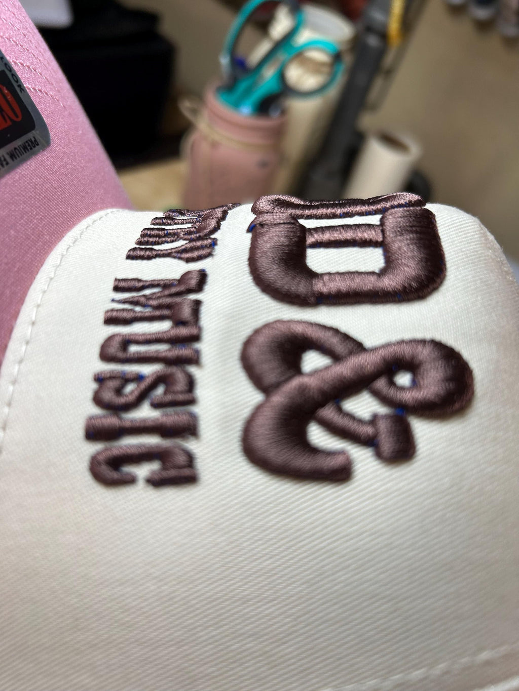 Christian Faith - concert hat - Country Music Hat, God & Country Music Cap, Pink Western Hat, Farm chores - raised embroidery- puffy foam